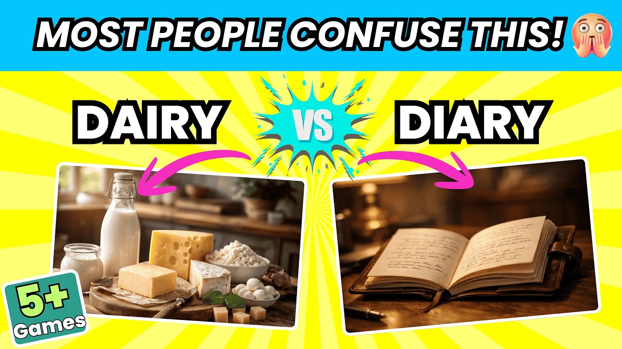 Everyday English Vocabulary Games 🧠 | Quiz, Puzzles & Word Challenges (Easy to Hard)