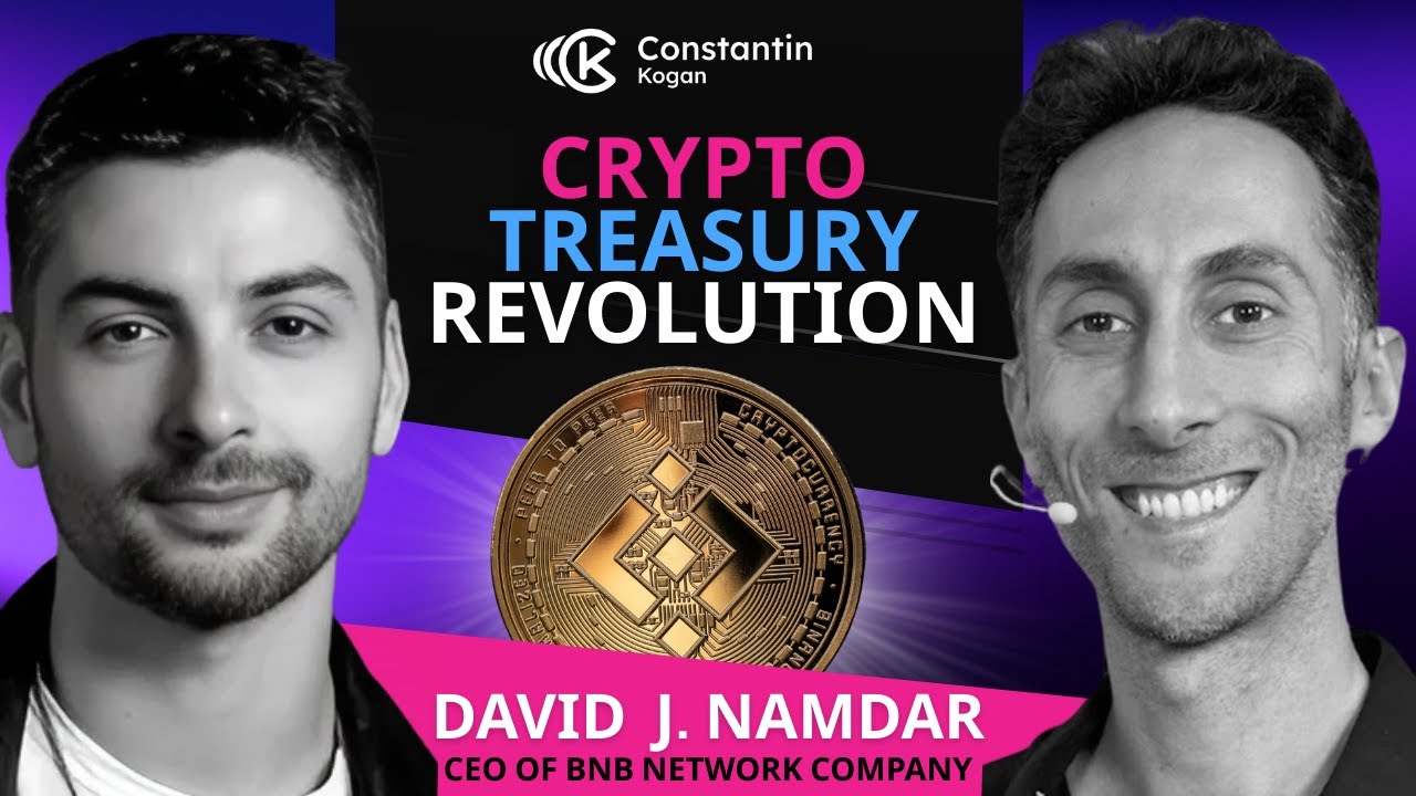 🔄 Will BNB Flip XRP in 2025? David J. Namdar on Crypto Treasuries | Ep. #974 
