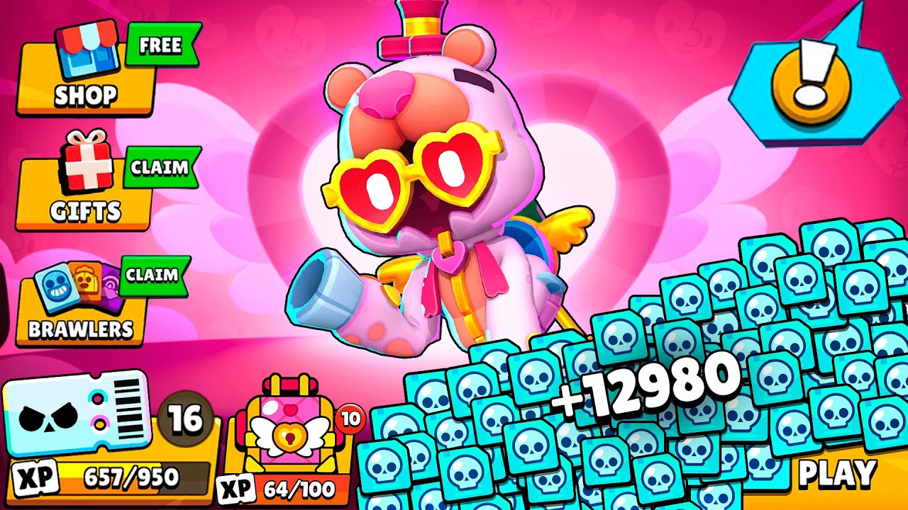 😈Complete 12,980 CREDITS with SHADE❤️✅ - Brawl Stars FREE GIFTS