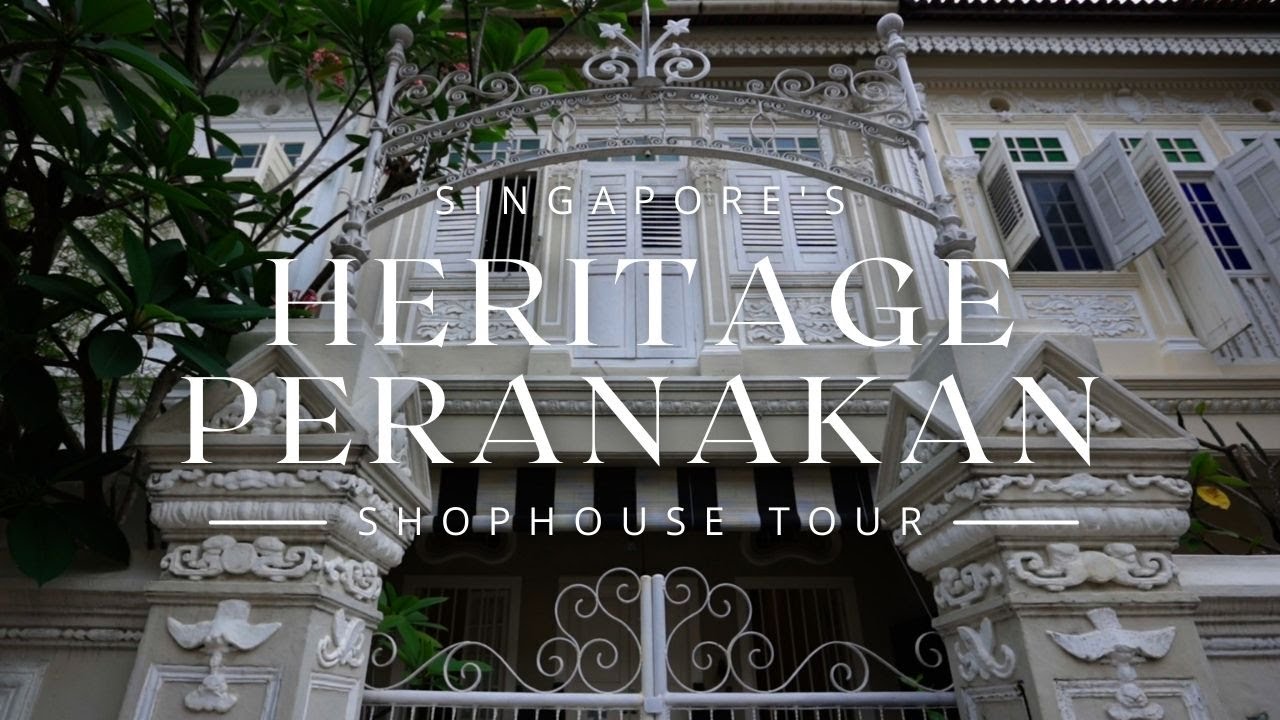 Singapore's Heritage Peranakan Shophouse Tour | Freehold Conservation House at Blair Road by Fong KW