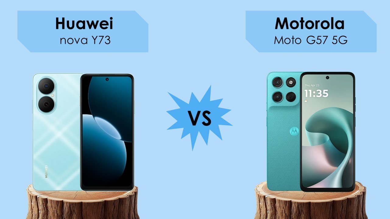 Motorola moto G57 5G vs Huawei nova Y73:  Which is Better?