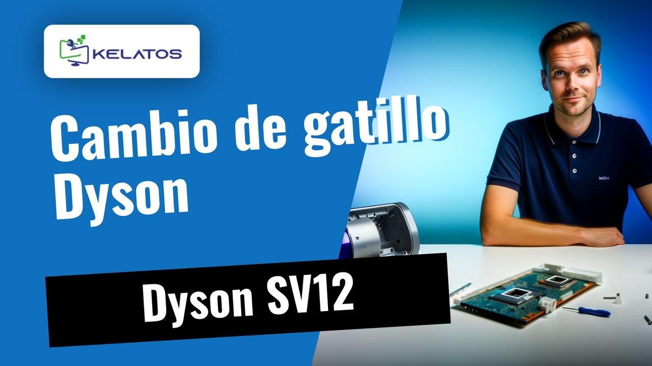 ¿Cambio de gatillo en tu Dyson SV12? 🔧 Reparación en un clic
