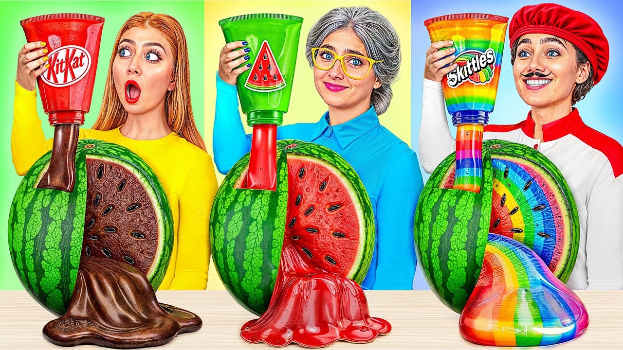 אני נגד סבתא אתגר בישול | גאדג'טים למטבח ופריצות להורות Multi DO Challenge