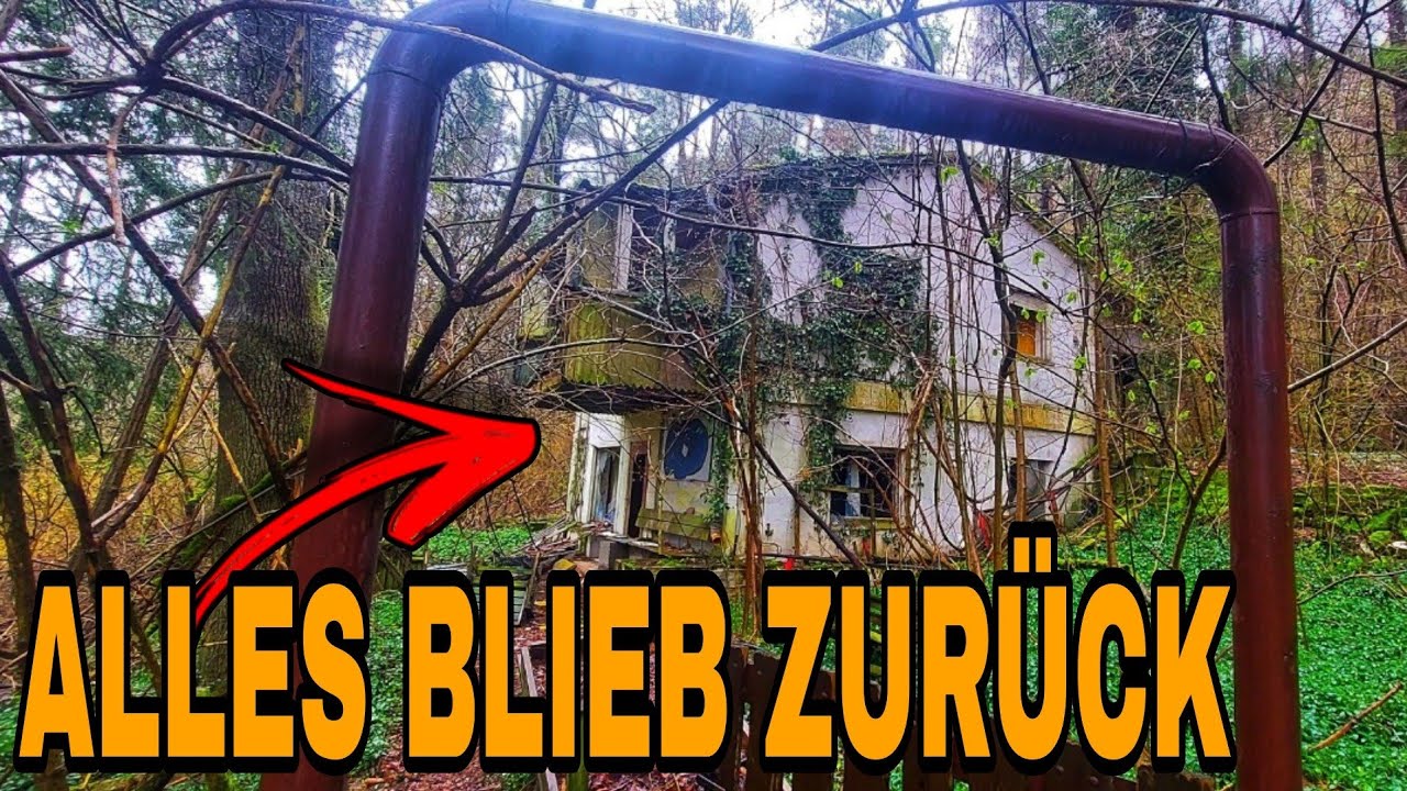 ALLES ZURÜCKGELASSEN | VERLASSENE HÄUSER im WALD gefunden | Lost Places