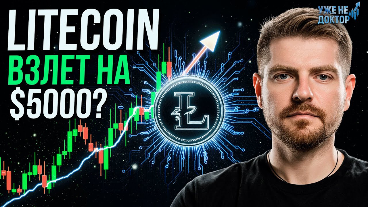 LITECOIN: ЦЕЛЬ $5000? [ШОК] Полный технический анализ и прогноз