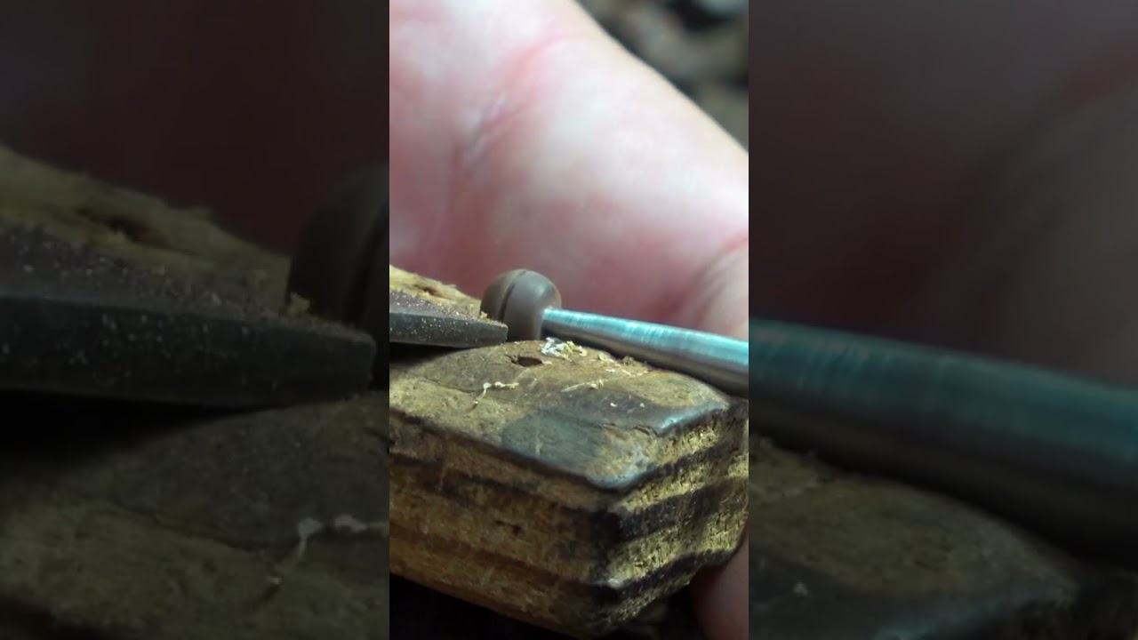 The process of making Buddhist prayer beads... #shorts #short