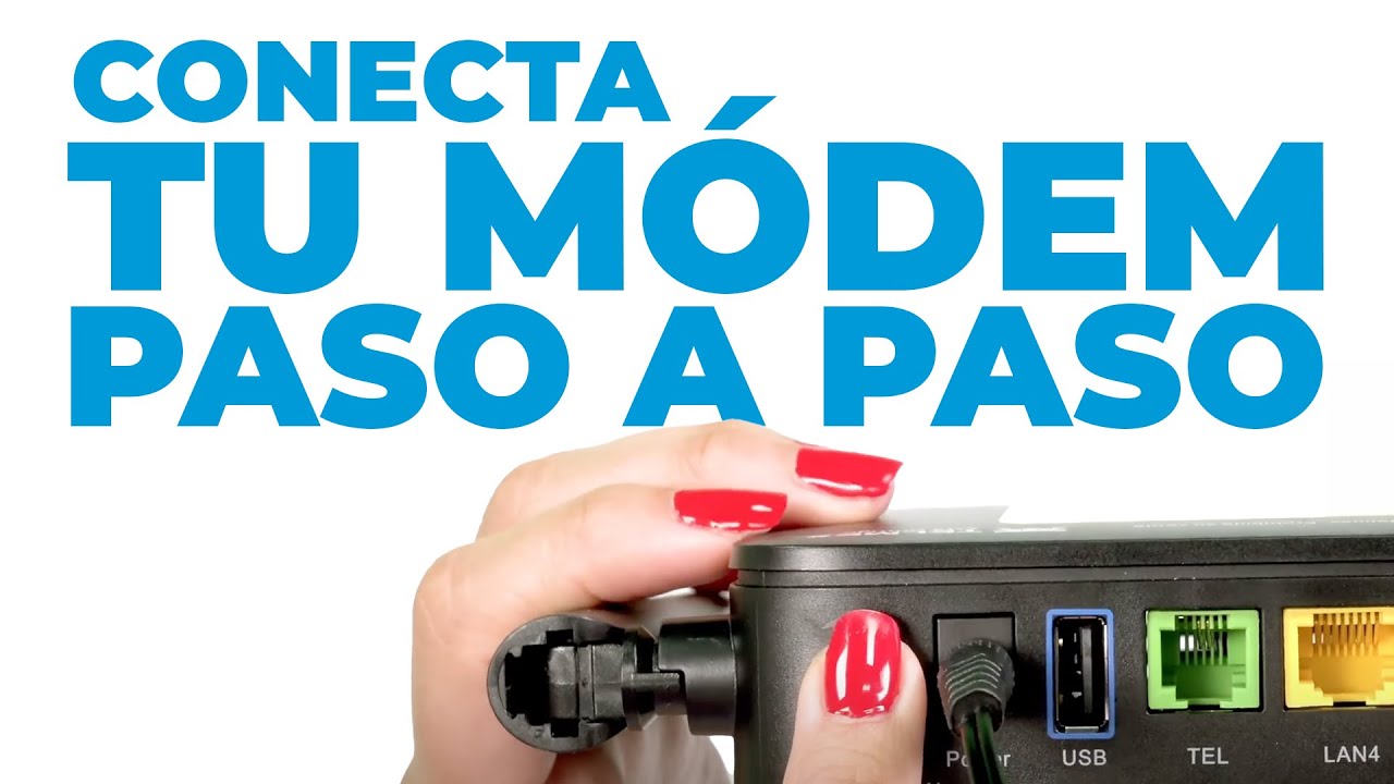 Conecta y configura tu m&oacute;dem de Fibra &Oacute;ptica Telmex 🌐✅