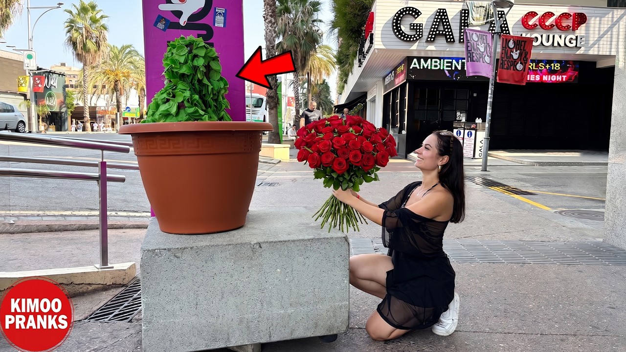 Bushman Prank: She Gave Me Flowers