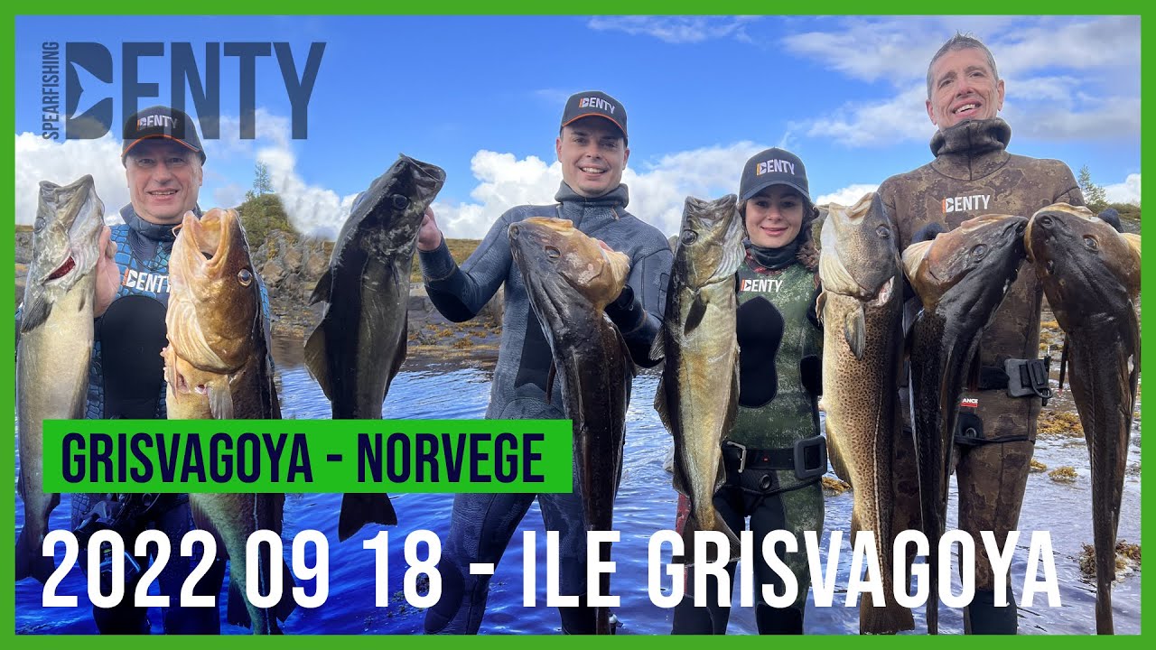 Chasse sous-marine à Grisvagoya en Norvège