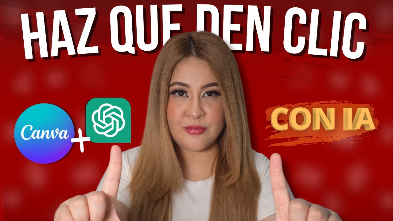 La forma correcta de hacer miniaturas con IA, lo estabas haciendo mal CON CANVA