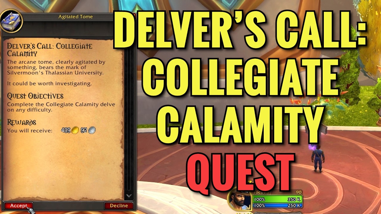 Delver's Call: Collegiate Calamity Quest (WoW Midnight)