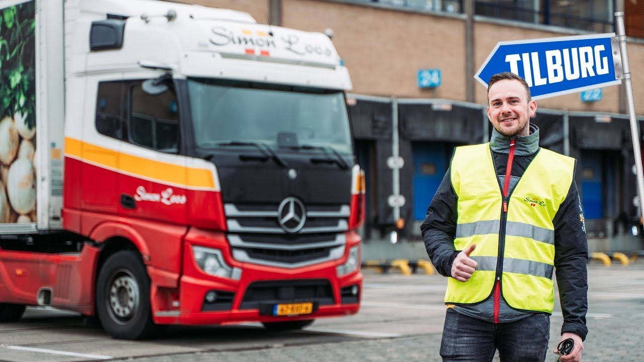 Dit is onze standplaats in Tilburg bij DC Albert Heijn | Simon Loos on tour