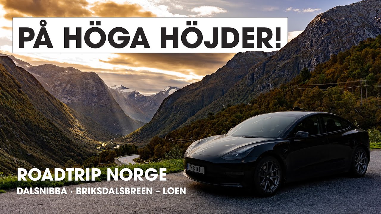 På Höga Höjder i Norge – Geiranger Skywalk Dalsnibba, Briksdalsbreen Glaciär & Gondolen i Loen