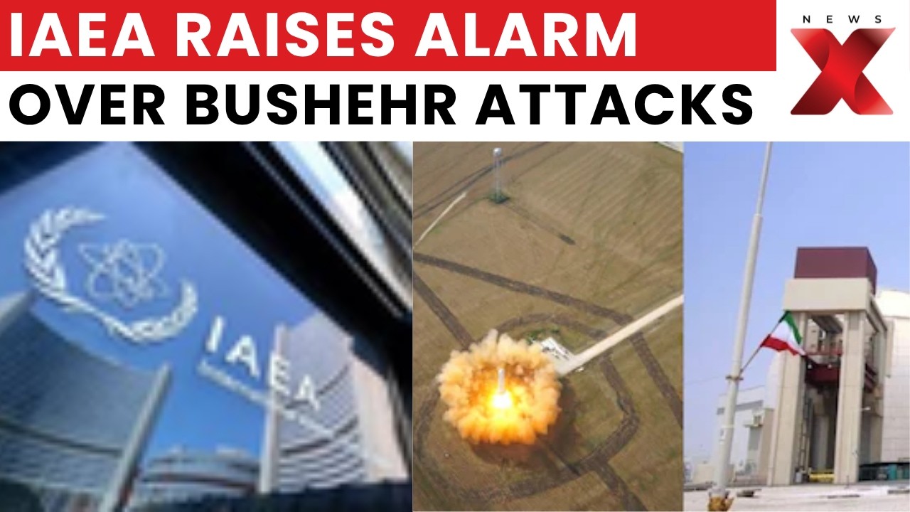 IAEA Chief Warns: US-Israel Strikes Near Iran Nuclear Plant Risk &ldquo;Major Accident&rdquo; | NewsX