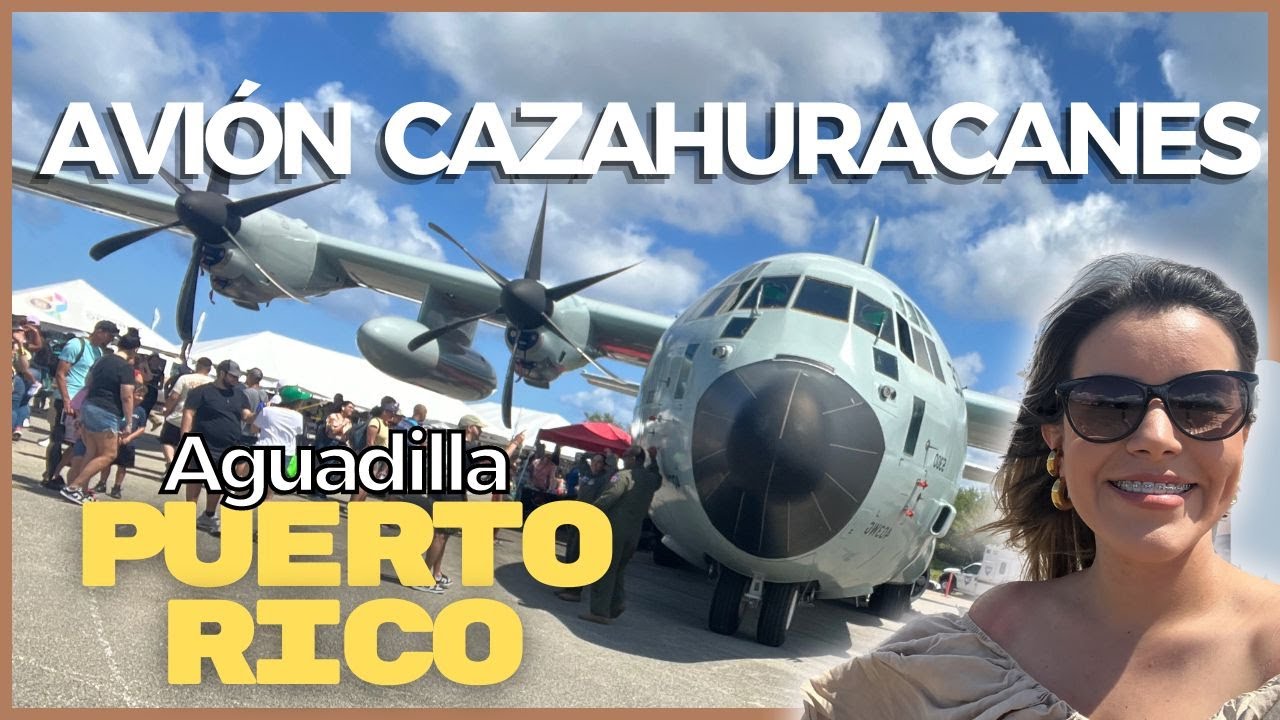Así es un avión cazahuracanes/Llego a PUERTO RICO el avión cazahuracan /Hurricane Hunters#puertorico