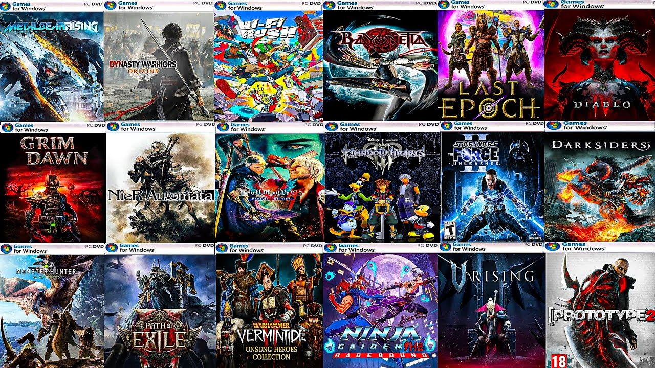 Top 20 Best PC HACK AND SLASH Games (Updated 2026)