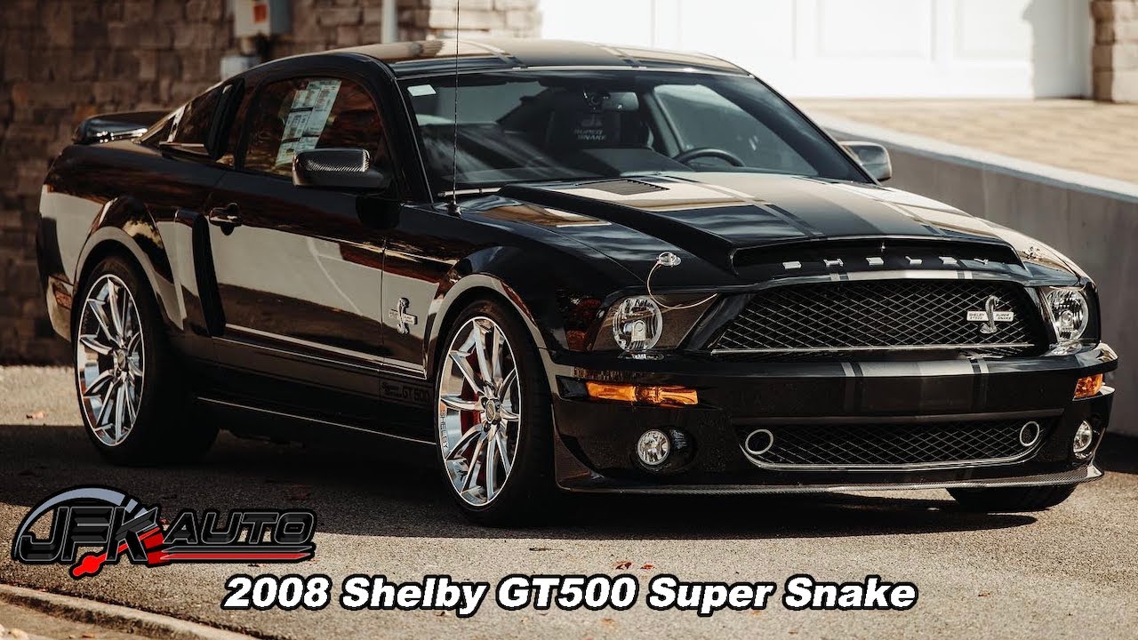 For Sale - 2008 Shelby GT500 Super Snake with 725 Horsepower - JFK Auto