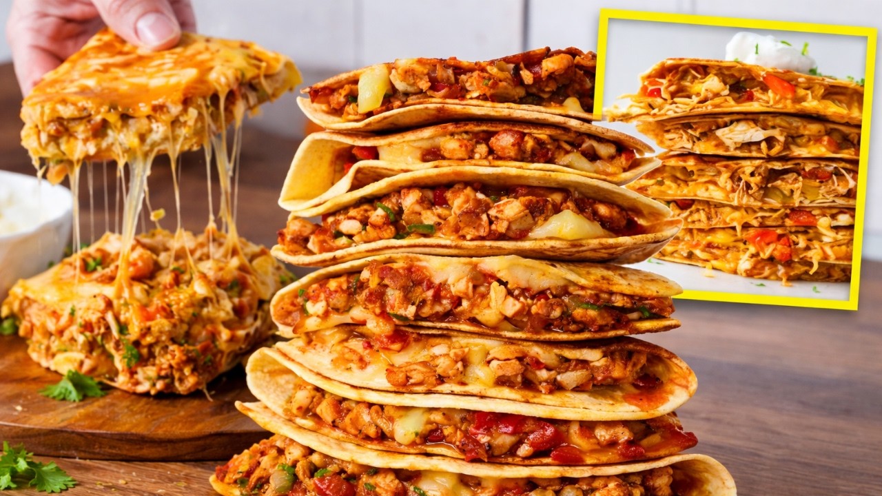 How To Cook a Good Quesadilla In a Pan Like a Chef | Easy Chicken Quesadilla Recipe Guide
