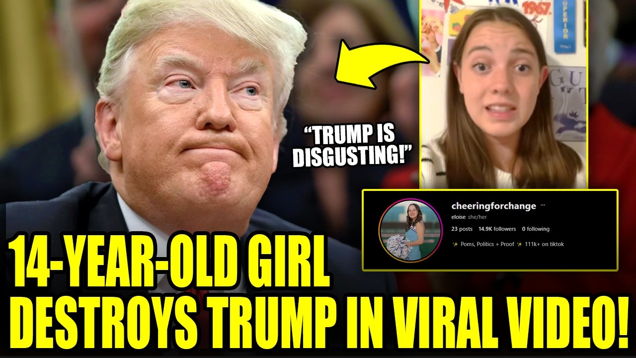 14-летний подросток стал вирусным благодаря своей критике Трампа и MAGA