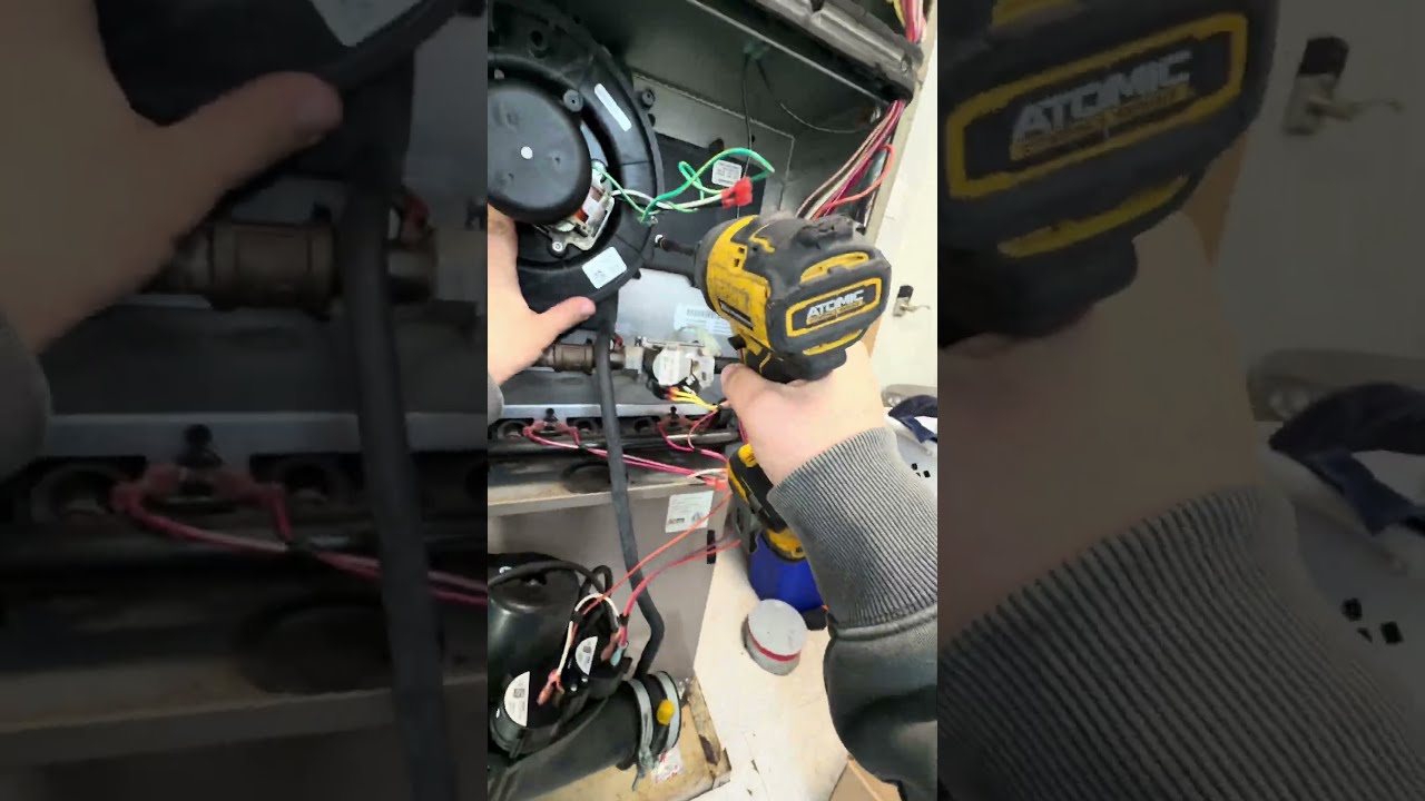 Changing An Inducer Fan Motor!