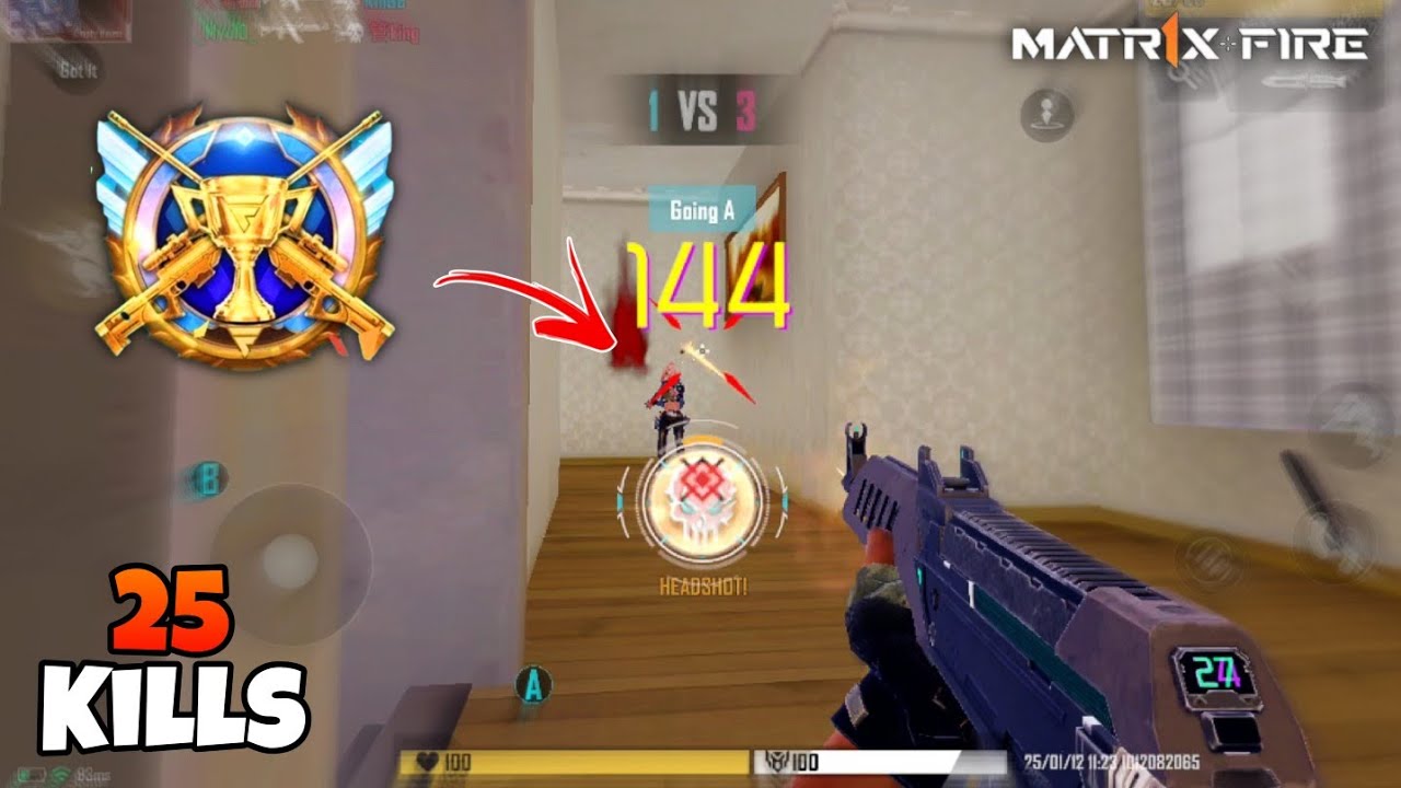 Matr1x Fire | Platinum vs Immortal Legend Ranked Match Gameplay