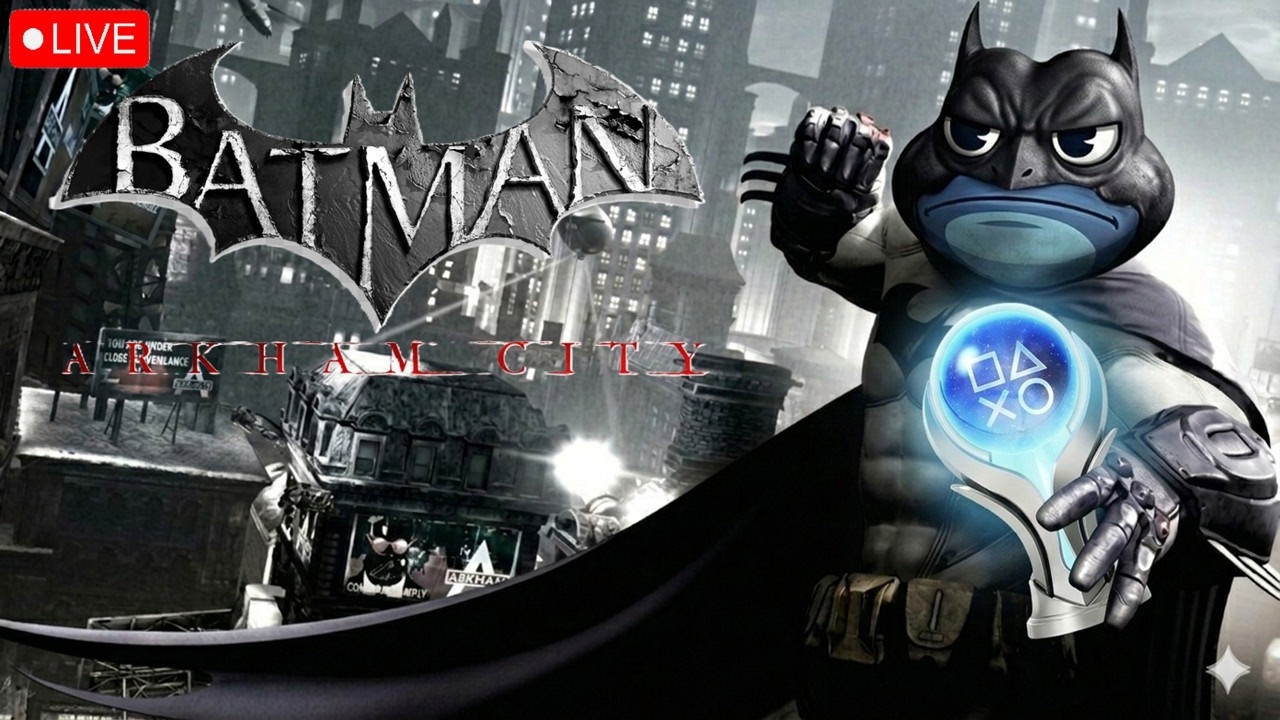 🔴LIVE | Batman Arkham City | Hunting Down Mr. Freeze & Stacking Trophies!  Platinum Grind Continues