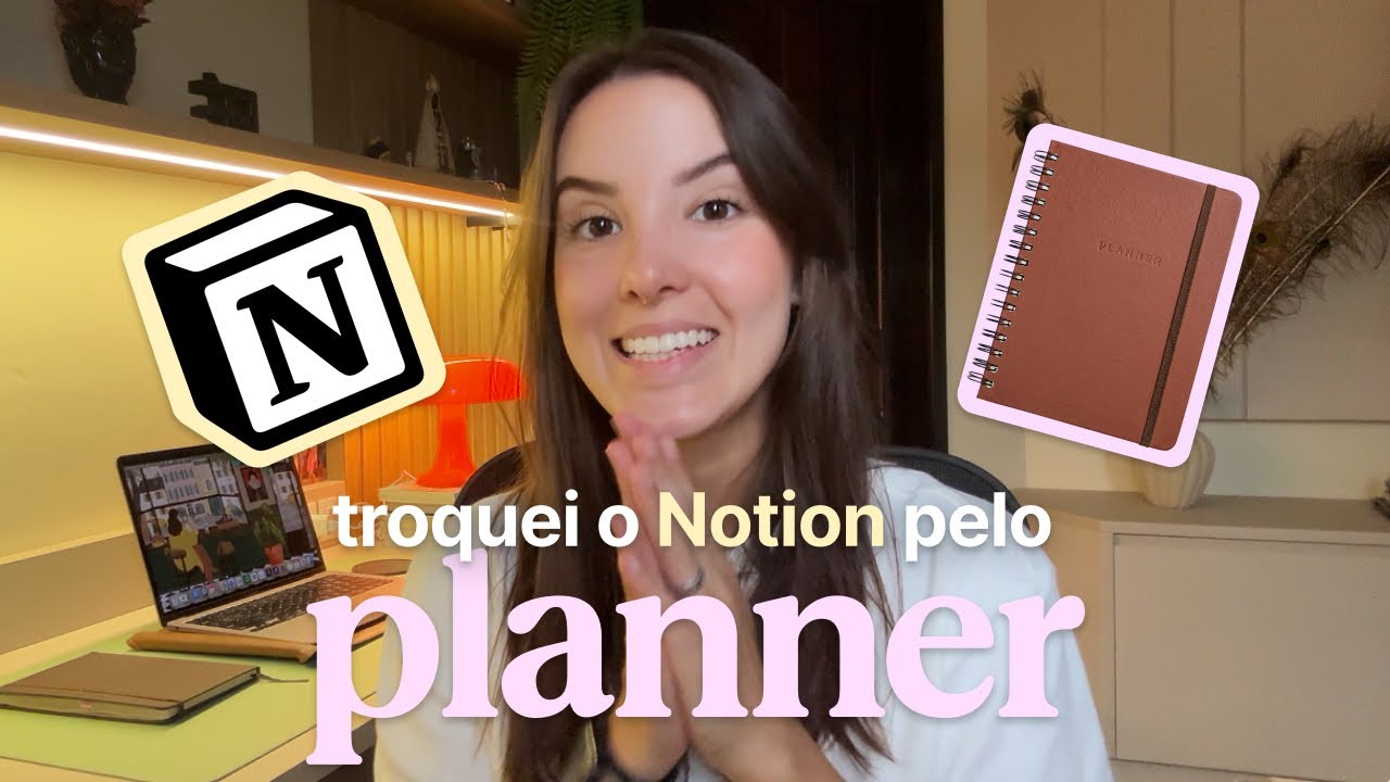 Troquei o Notion pelo Planner + Tour pelo meu Planner 2025 | Produtividade na vida real