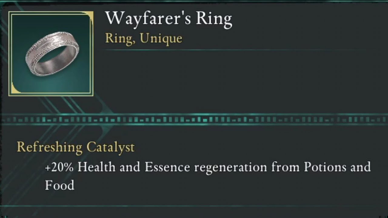 Wayfarer's Ring Unique Location Guide (Health & Essence) - Avowed