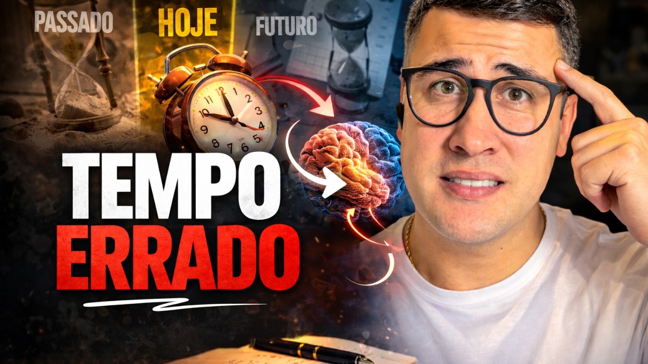 Seu cérebro está no tempo errado (e por isso você vive cansado)