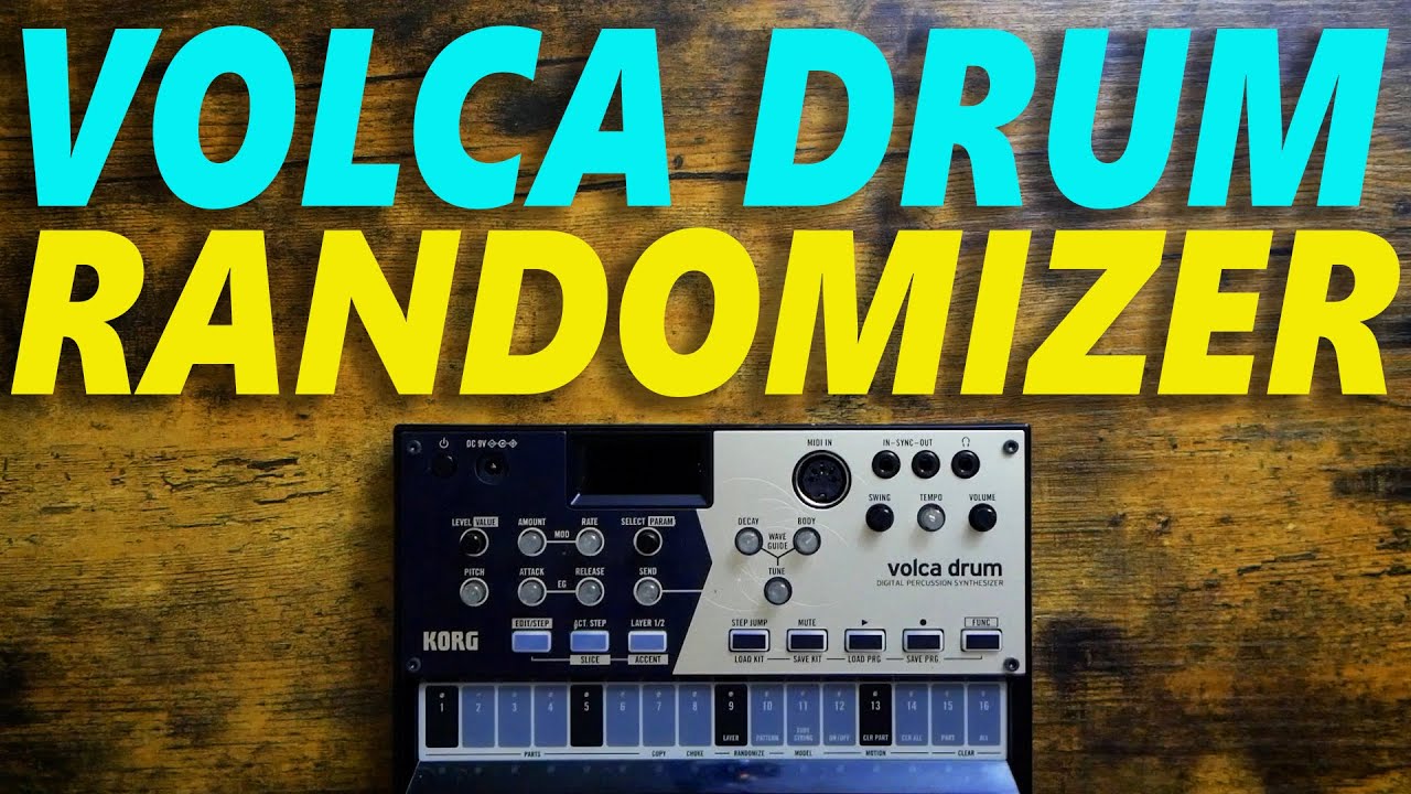 The Volca Drum Randomizer is Awesome!