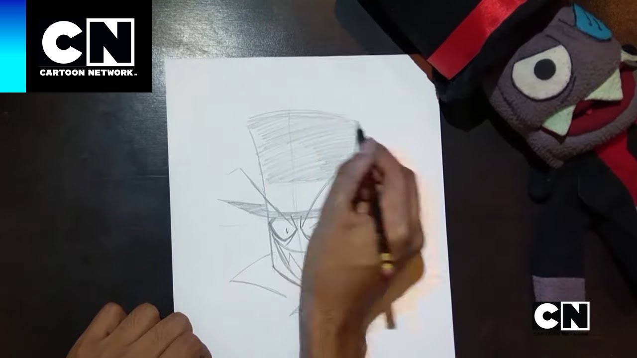 ¡Mantente creativo! | Aprende a dibujar a Black Hat | Cartoon Network