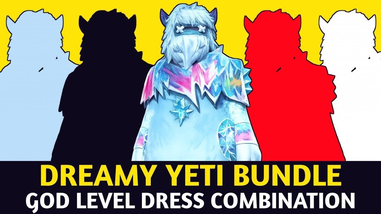 DREAMY YETI BUNDLE DRESS COMBINATION 😱 // DREAMY YETI BUNDLE FREE DRESS COMBINATION 😎 