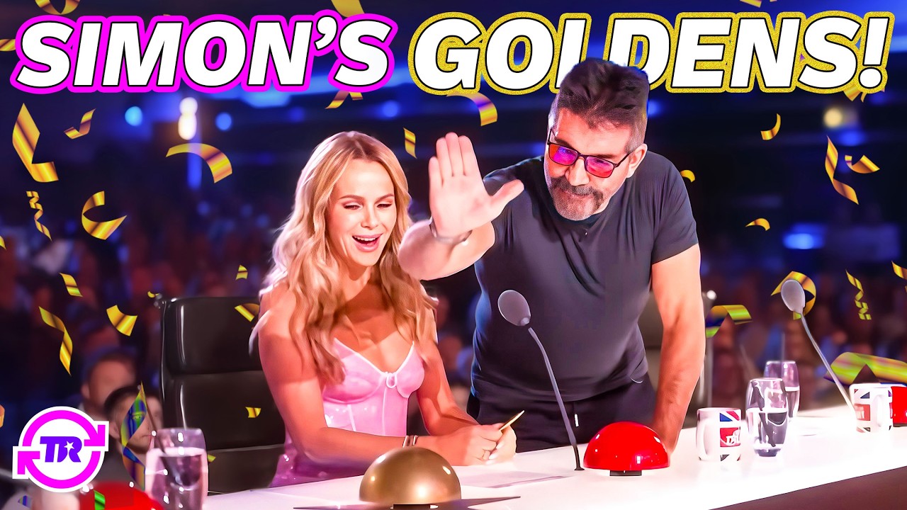 ALL 18 Simon Cowell GOLDEN BUZZERS On AGT From 2016-2025! 🌟