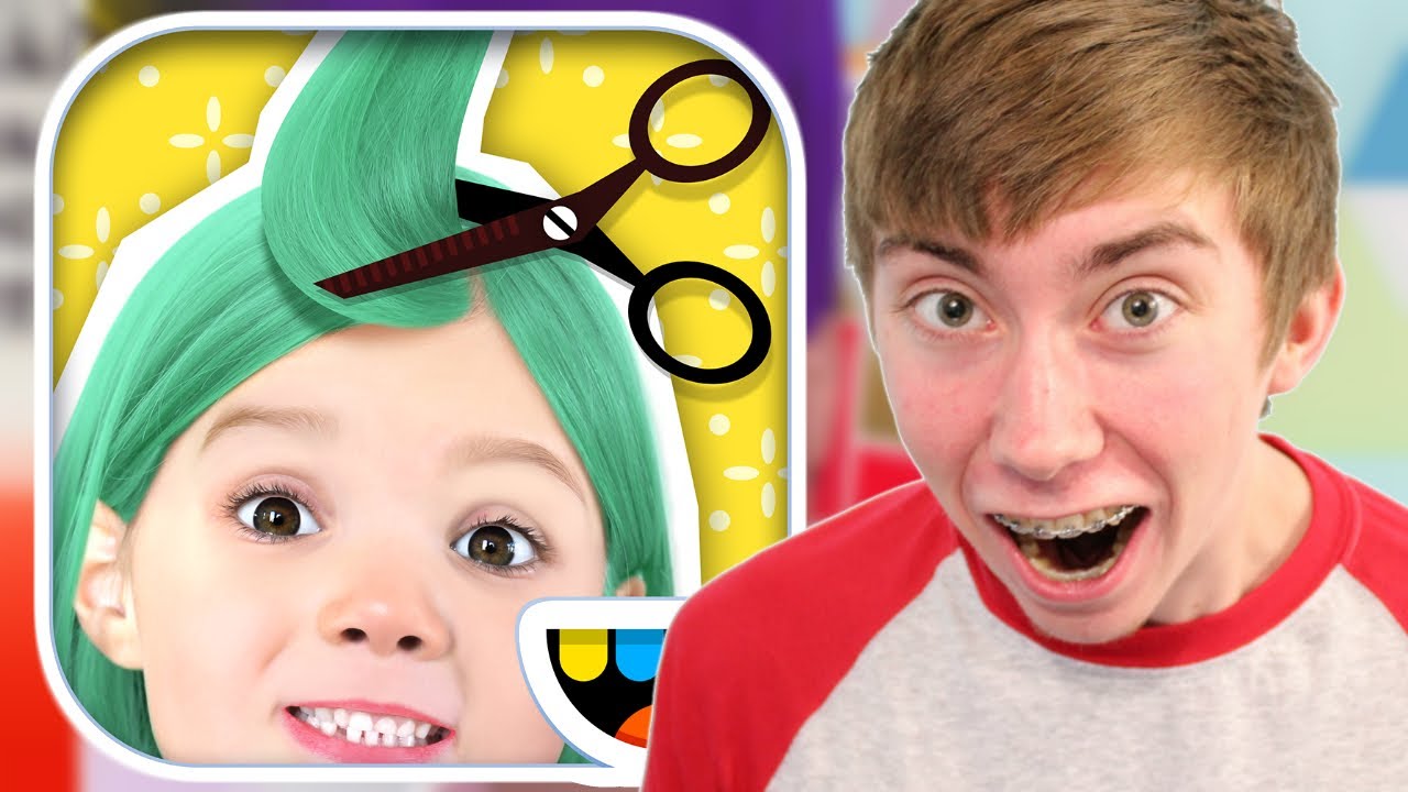 TOCA HAIR SALON ME (iPhone Gameplay Video)