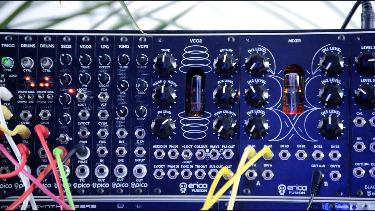 Erica Synths Fusion VCO 2 -if You want beautiful warmth and tube sound in modular