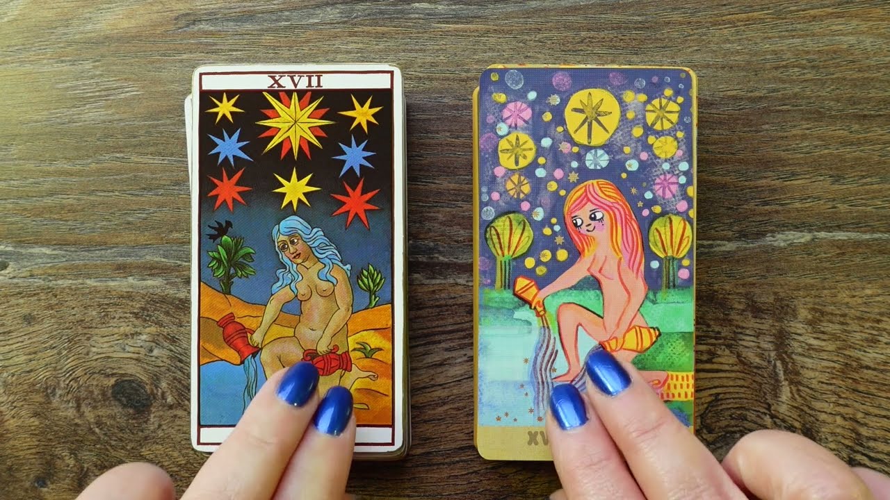 💥Pipspeak Tarot VS Fornier Tarot De Marseille 💥 Side By Side Comparison