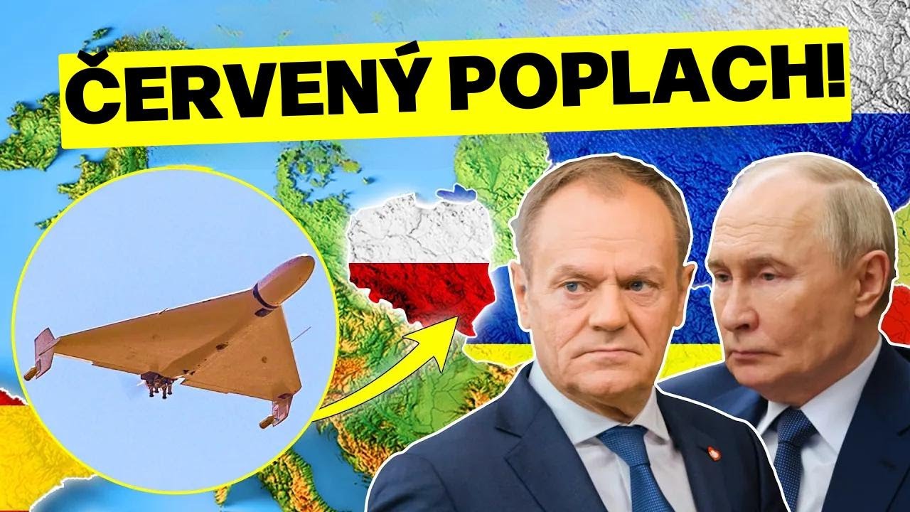 Rusko vyslalo obří roj dronů do Polska... To, co následovalo, vás překvapí