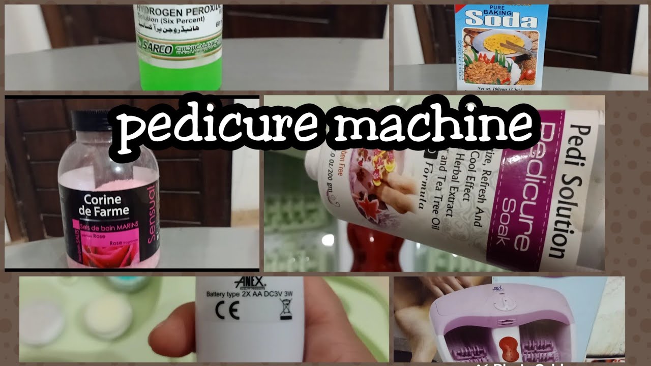 Anex pedicure machine/pedicure machine/pedicure at home/best pedicure machine/