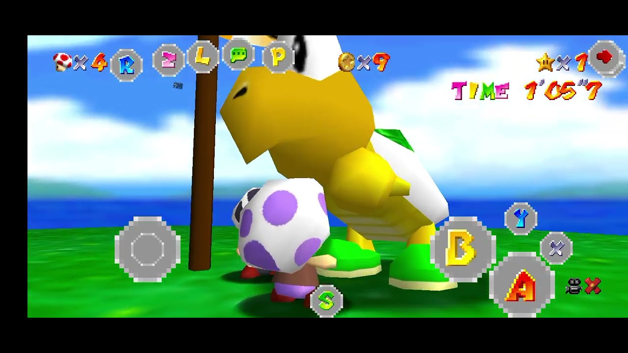 Juega con mi hermano ms64 o Mario 64 parte 1