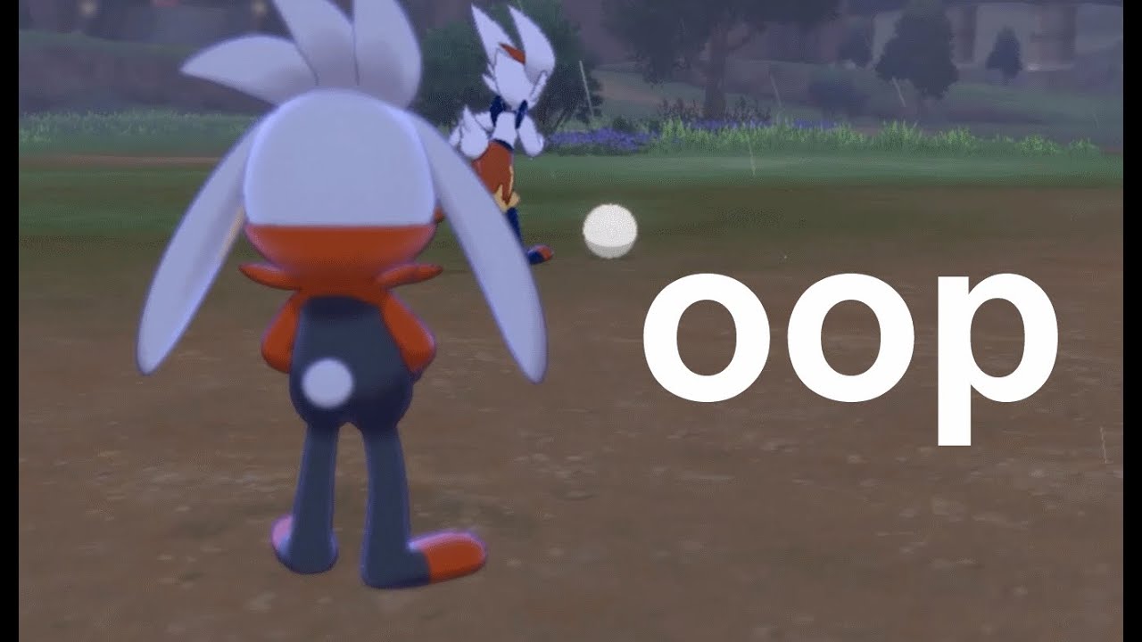 cinderace, can u not be a ball thief for 5 more minutes