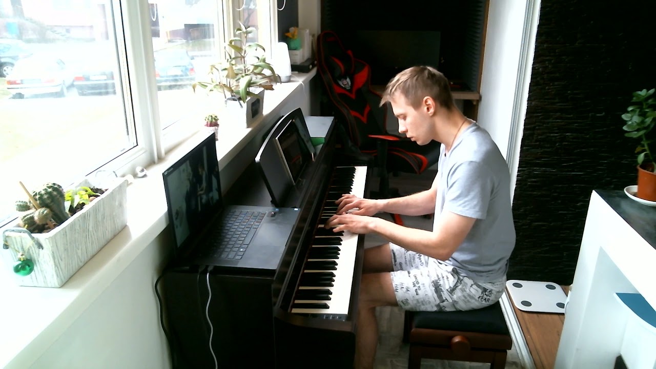 Yann Tiersen - Porz Goret piano cover / Yamaha clp745