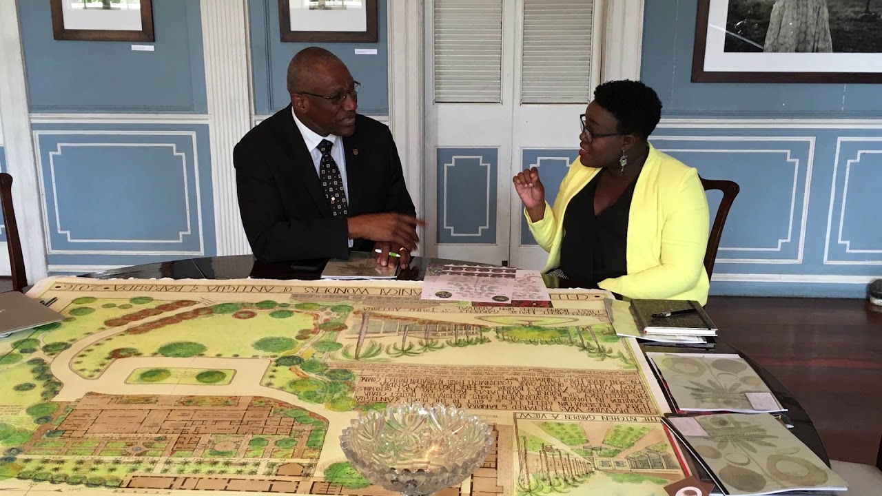 Antigua & Barbuda National Pavilion: Historic Preservation at Govt House 1