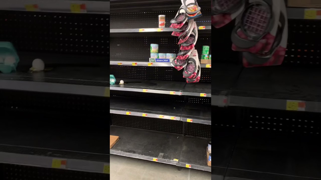 The food shortage is way worse now #foodshortage #2021 #emptyshelves #walmart #prepping