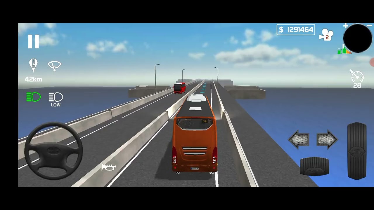 PTS Coach Bus Simulator❤️🚍🚍20.02.25 #bus #busgames