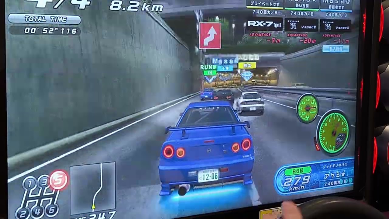 【湾岸ミッドナイト6RR+】久しぶりのMTです🎶今日からスタンドデビューしました☺️【いわねねさん】【RUN@★さん】【Masa@さん】リターン分身ありがとうございます🎶(* ᴗ͈ˬᴗ͈)”