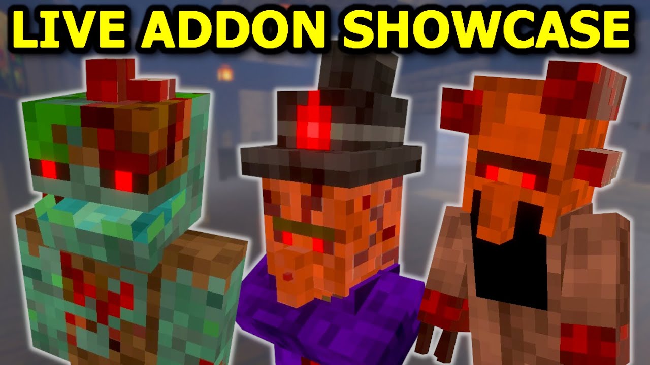 MCPE Blood Rot Addon! 🔴