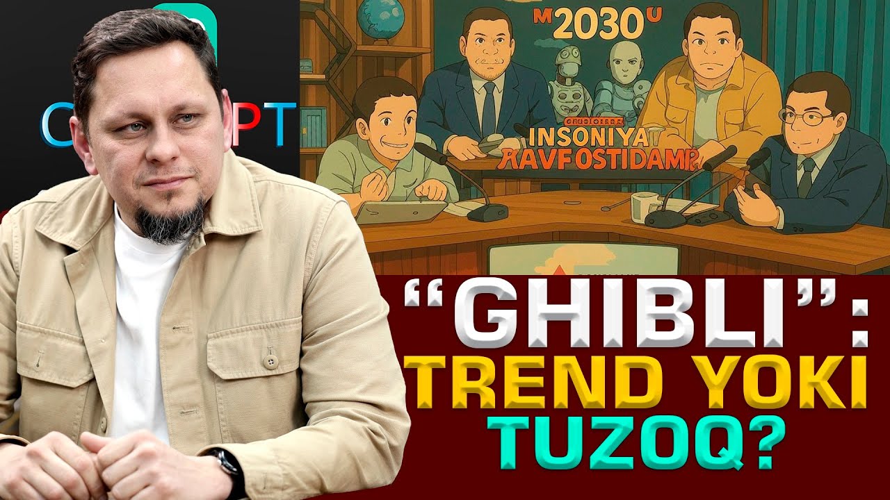 “Ghibli”: trend yoki tuzoq? “Sunʼiy intellekt Sizdan foydalanyapti”