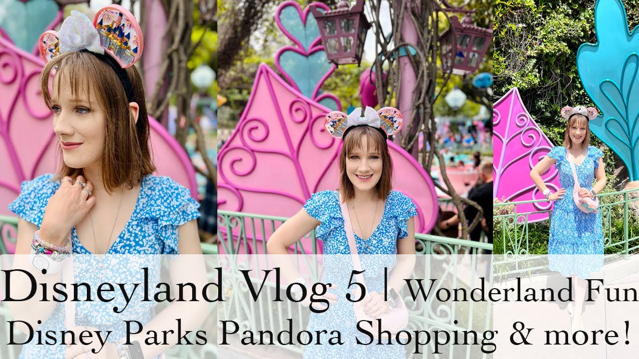 Come Pandora Charm Shopping in Disneyland with me! PLUS: Alice in Wonderland Disney Bound Outfit