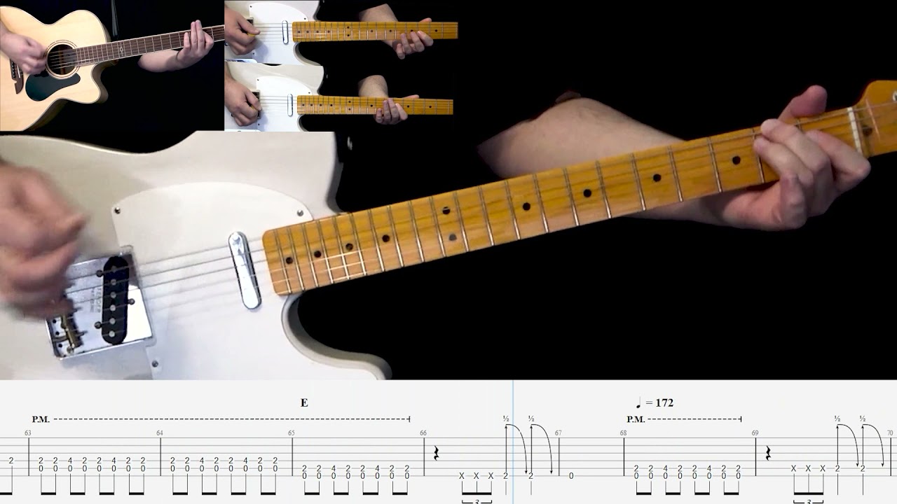 Guitars and Cadillacs Guitar Tab with all Bass, Guitars, and Vocals by  Abraham Myers Featuring Joey
