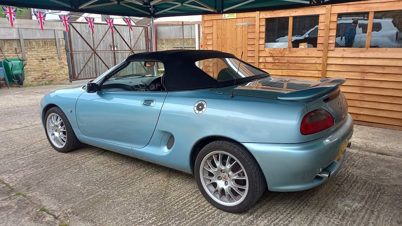 There's a MGF Wedgwood in the yard...and it's FOR SALE, Includes test drive!